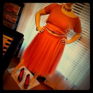 Short sleeved sweater and pleaded skirt FOREVER 21